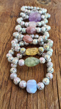 Load image into Gallery viewer, Rainbow Lava Stone Bracelet in 4 different designs