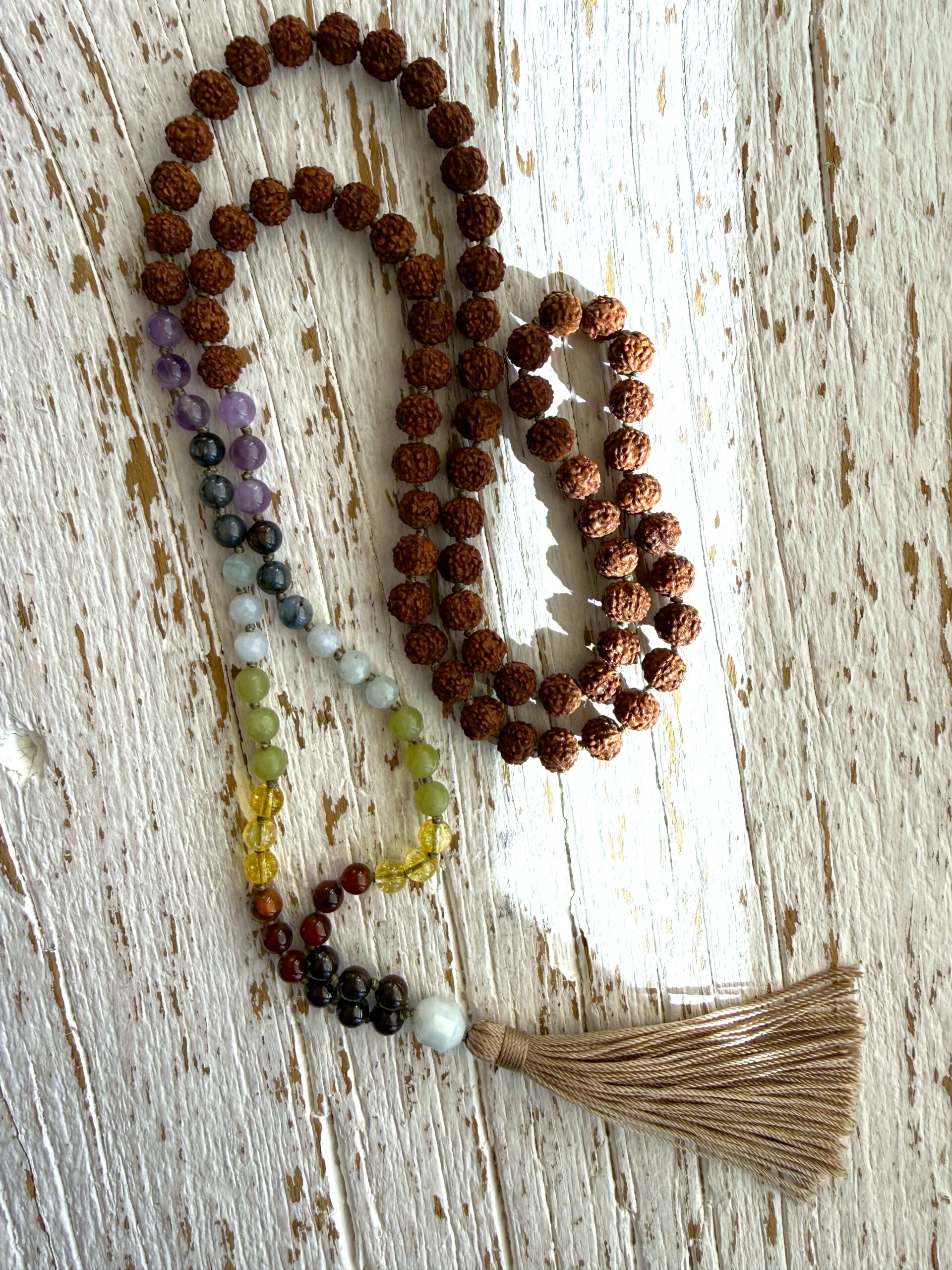 Rudraksha 7 chakras mala - Image 3